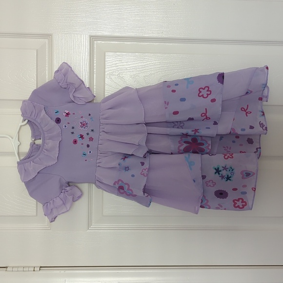 Taylor Joelle Ruffled Tiered Isabella Dress 2T - Picture 1 of 10